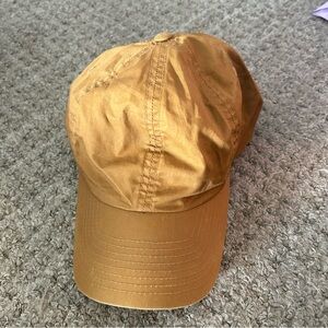 NWOT Everlane Hat - One Size, Burnt Mustard Yellow